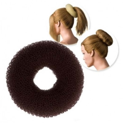 Dress Me Up Hair Donut Brown – Large, Regular